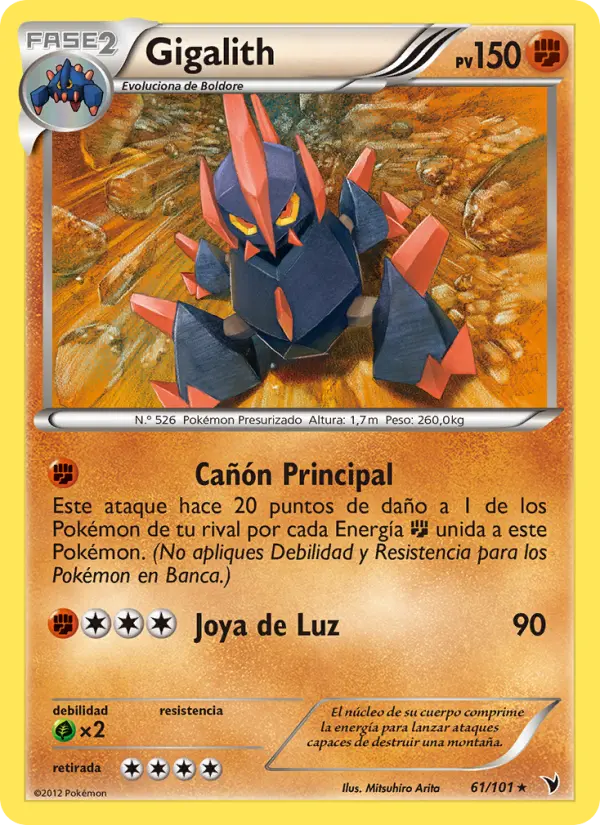Gigalith, Nobles Victorias No. 61