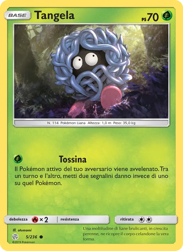 Tangela, Eclissi Cosmica Nº 5