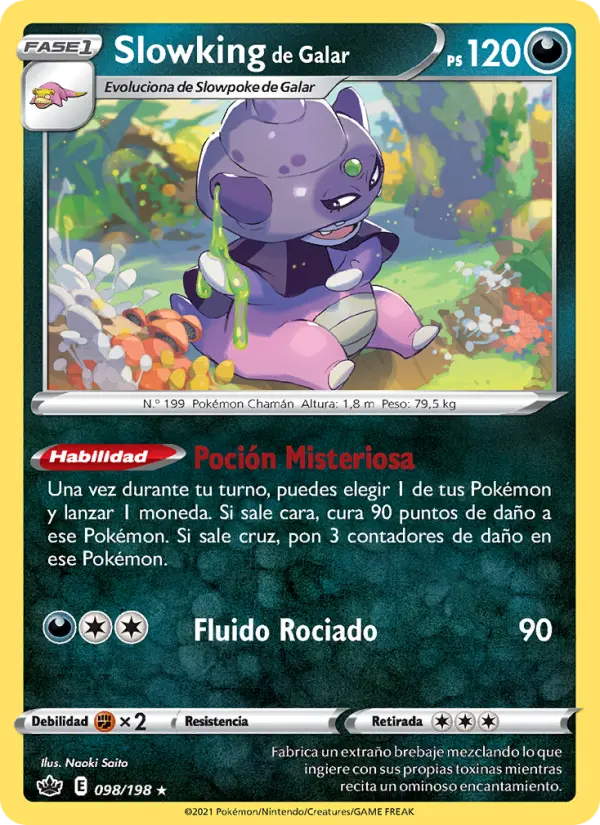 Slowking de Galar, Reinado Escalofriante No. 98