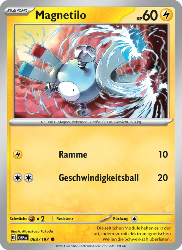 Magnetilo, Obsidian Flammen No. 063