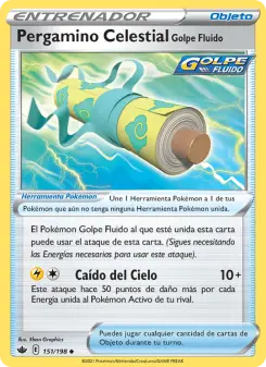Pergamino Celestial Golpe Fluido, Reinado Escalofriante Nº 151 Normal