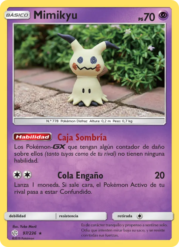 Mimikyu, Eclipse Cósmico No. 97