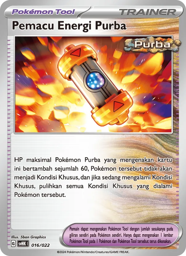 Pemacu Energi Purba, Koraidon ex Purba No. 016