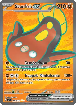 Stunfisk-ex, Ascesa Eroica Nº 252 Holo