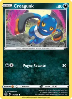 Croagunk, Tempesta Argentata Nº 109 Normal