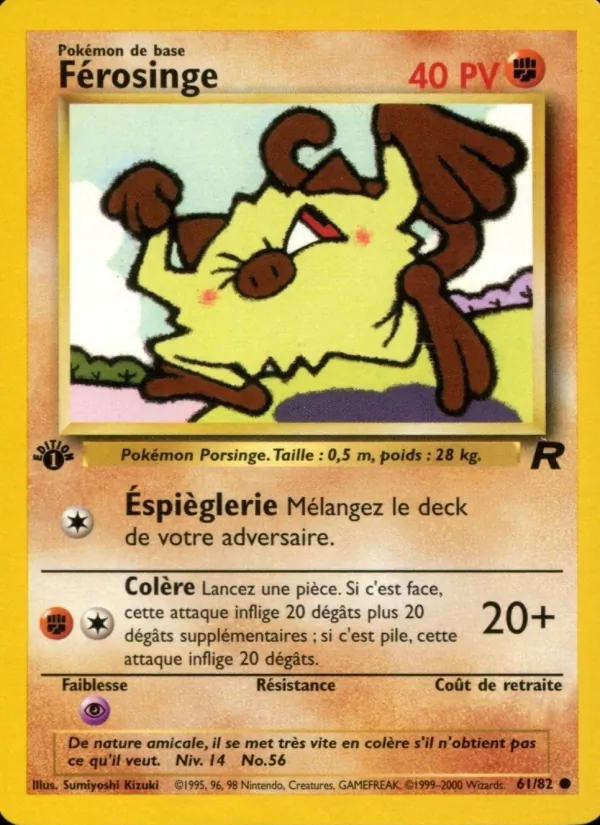 Férosinge, Team Rocket Nº 61