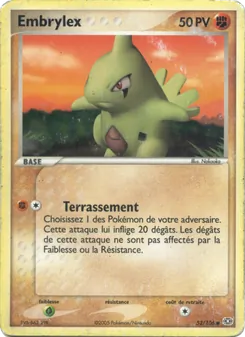 Embrylex, EX Émeraude Nº 52 Normal
