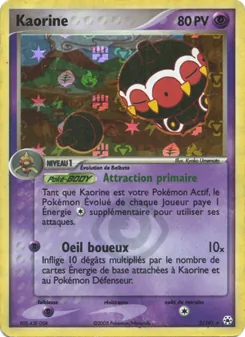 Kaorine, EX Légendes Oubliées No. 2 Holo