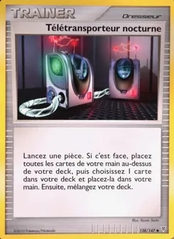 Télétransporteur nocturne, Vainqueurs Suprêmes Nº 138 Reverse