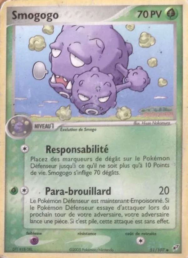 Smogogo, EX Deoxys Nº 51