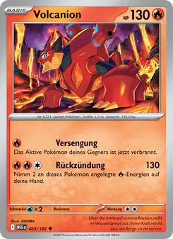 Volcanion, Mega-Entwicklung No. 025 Normal