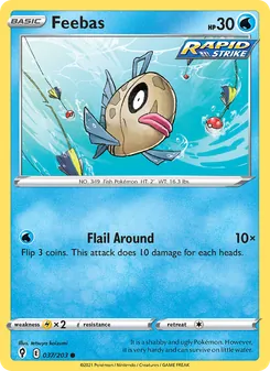 Feebas, Evolving Skies No. 37 Normal