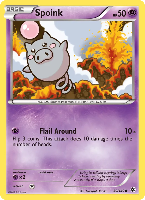 Spoink, Boundaries Crossed Nº 59