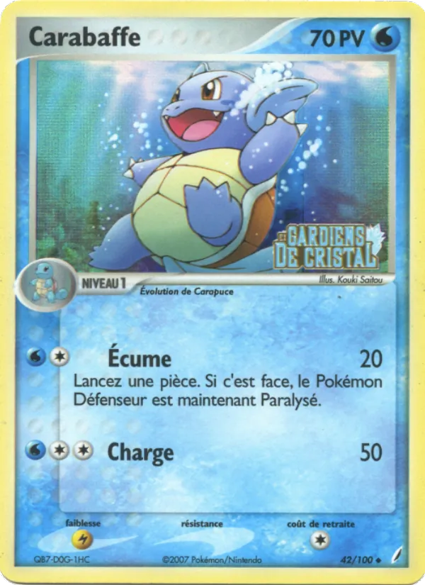 Carabaffe, EX Gardiens de Cristal Nº 42