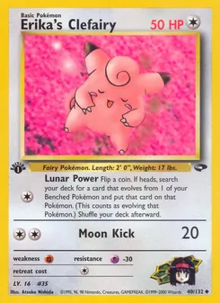 Erika's Clefairy, Gym Challenge Nº 40 Normal
