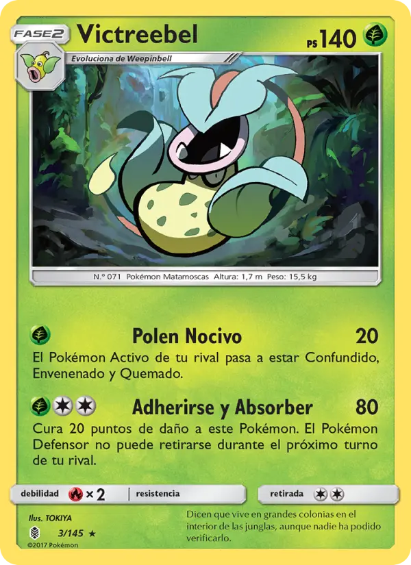 Victreebel, Albor de Guadianes No. 3