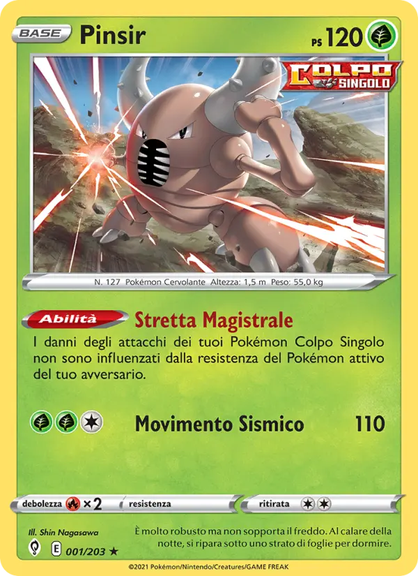 Pinsir, Evoluzioni Eteree No. 1