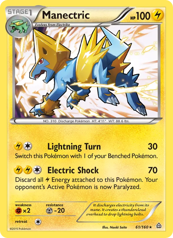 Manectric, Primal Clash Nº 61