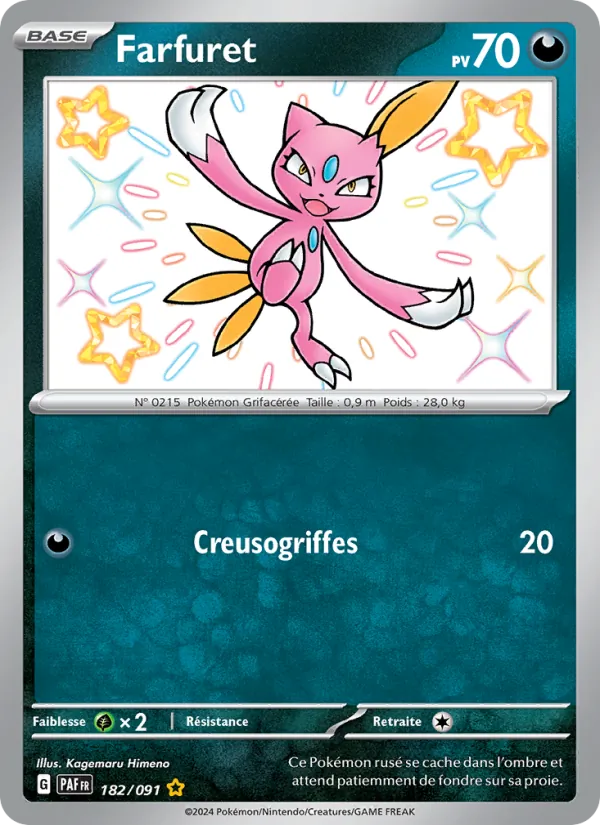 Farfuret, Destinées de Paldea No. 182