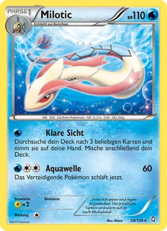 Milotic, Hoheit der Drachen No. 28 Normal
