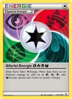 Allerlei-Energie GrassFirePsychicDarkness, Hoheit der Drachen No. 117 Normal