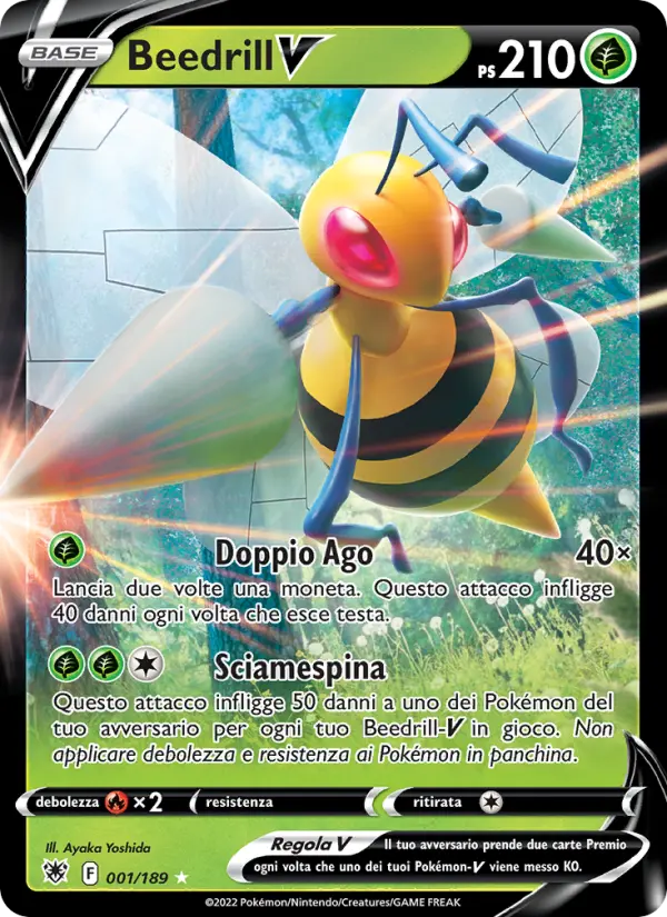 Beedrill V, Lucentezza Siderale No. 001
