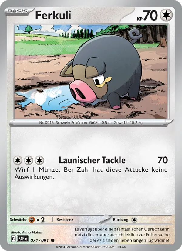 Ferkuli, Paldeas Schicksale No. 071