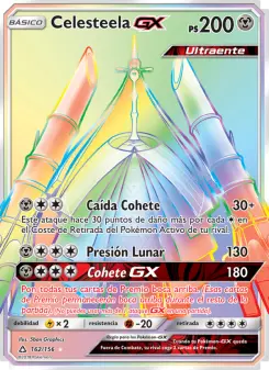 Celesteela GX, Ultraprisma Nº 162 Normal