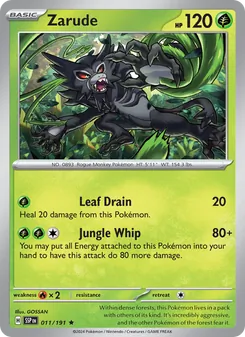 Zarude, Surging Sparks No. 011