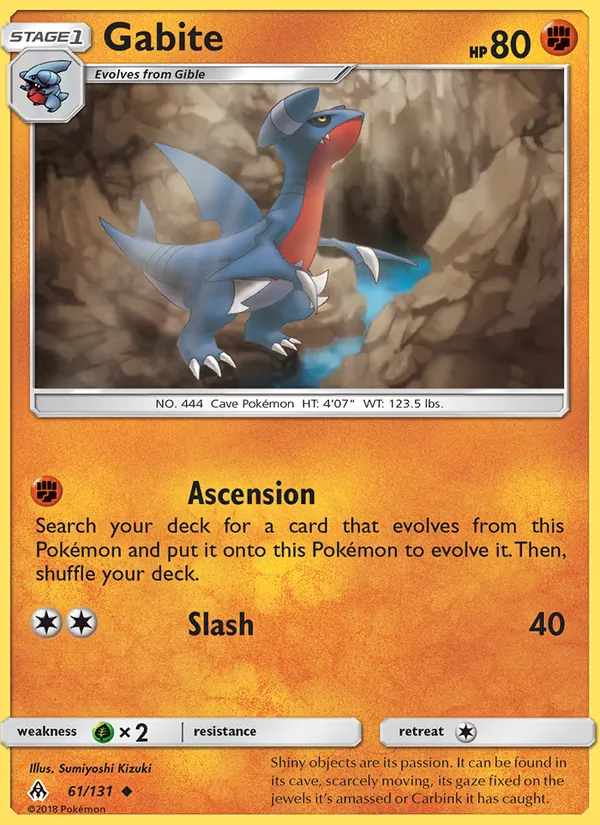 Gabite, Forbidden Light No. 61