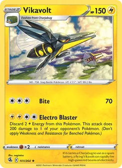Vikavolt, Fusion Strike No. 101 Normal