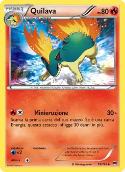 Quilava, Turbo Blitz Nº 19 Normal