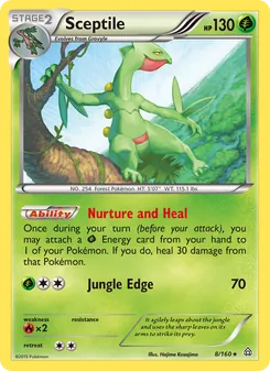 Sceptile, Primal Clash No. 8