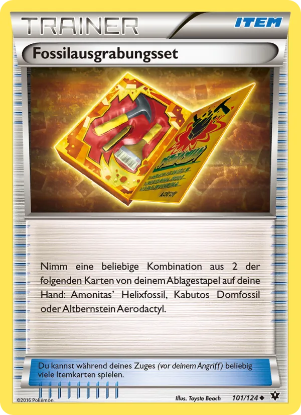 Fossilausgrabungsset, Schicksalsschmiede Nº 101