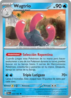 Wugtrio, Brecha Paradójica No. 053 Normal
