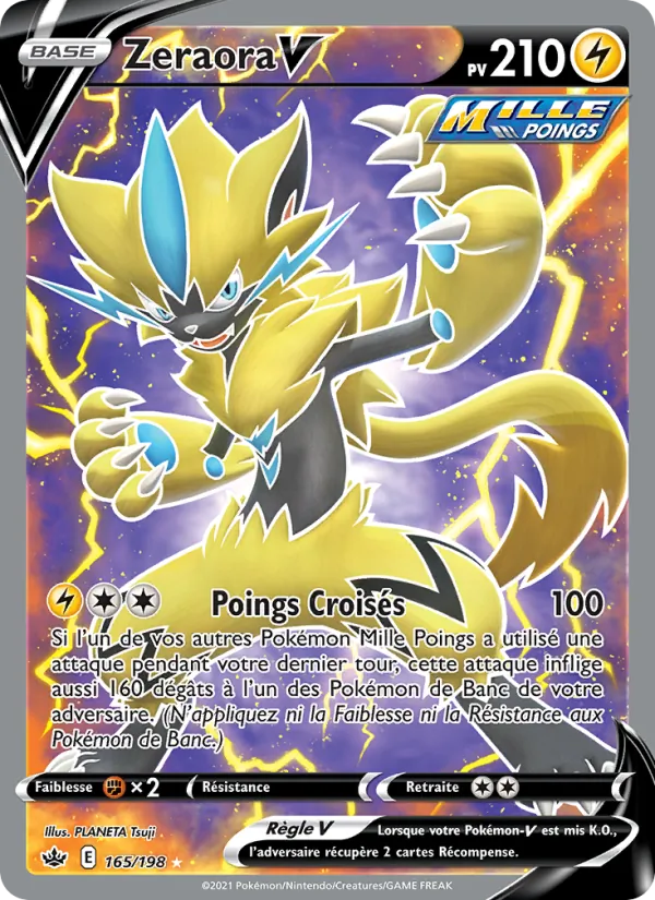 Zeraora V, Règne de Glace No. 165