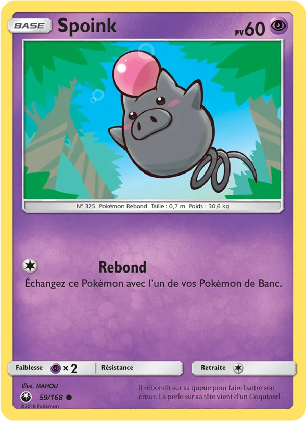 Spoink, Tempête Céleste Nº 59