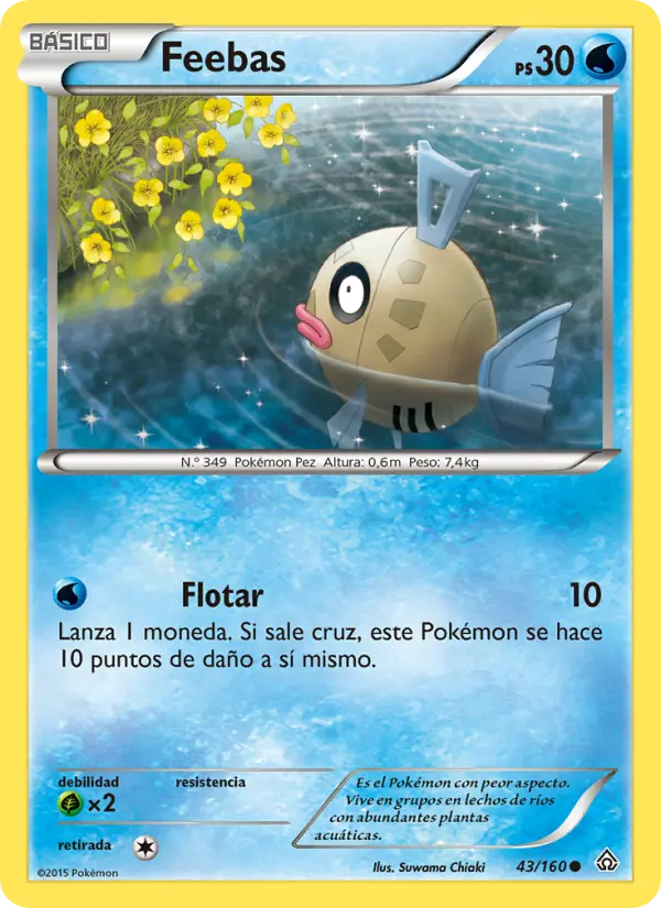 Feebas, Duelos Primigenios No. 43