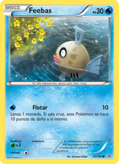 Feebas, Duelos Primigenios No. 43 Normal