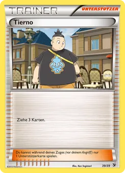 Tierno, Willkommen in Kalos Nº 39 Normal