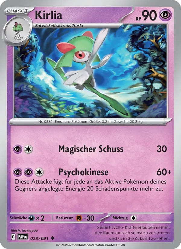 Kirlia, Paldeas Schicksale Nº 028
