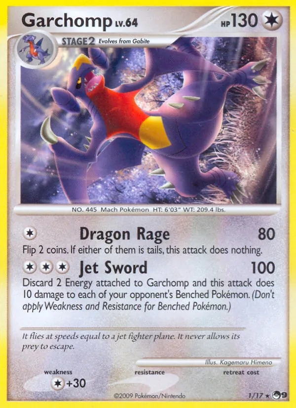 Garchomp, POP Series 9 No. 1
