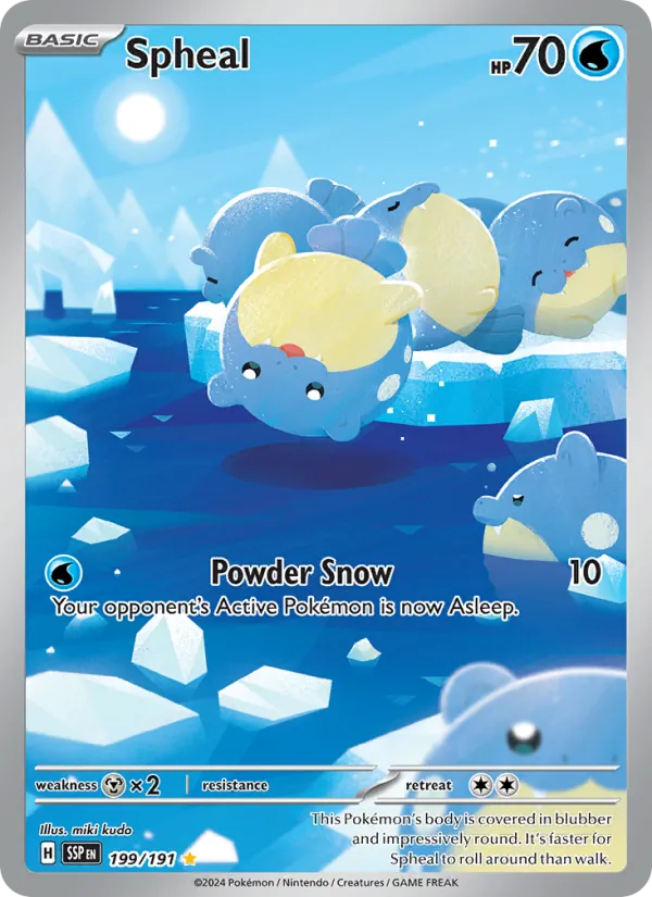 Spheal, Surging Sparks No. 199