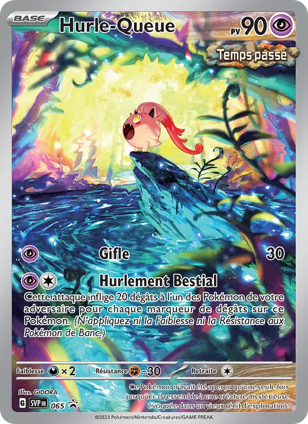 Hurle-Queue, SVP Black Star Promos Nº 065