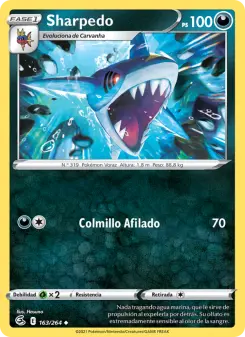 Sharpedo, Golpe Fusión Nº 163 Normal