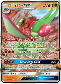 Flygon GX, Cosmic Eclipse No. 110 Normal
