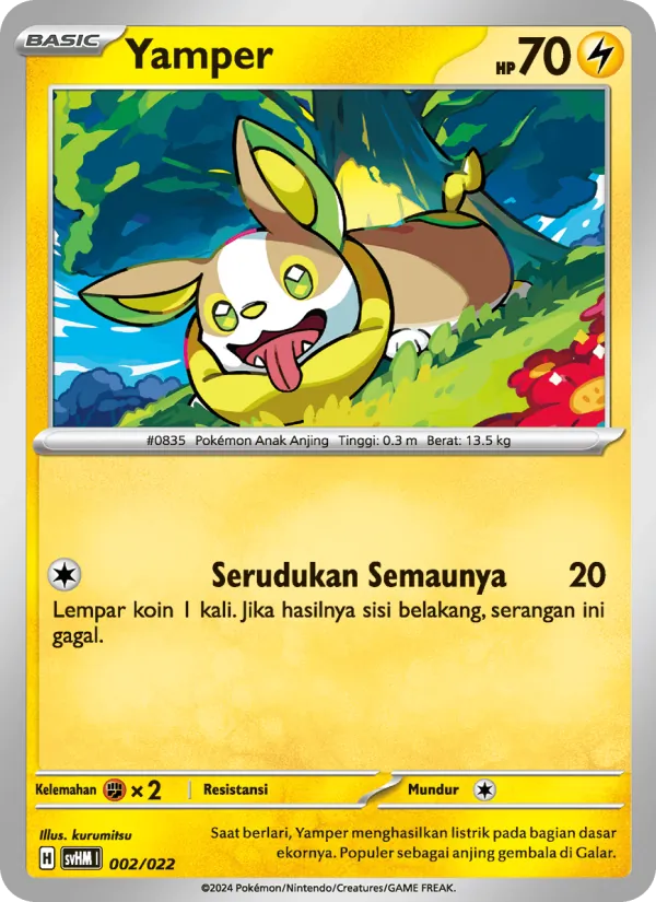 Yamper, Miraidon ex Futur Nº 002