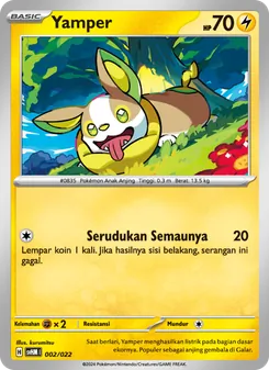 Yamper, Miraidon ex Futur Nº 002 Normal