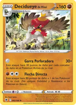 Decidueye de Hisui, Resplandor Astral Nº 082 Holo
