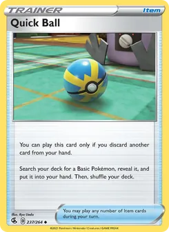 Quick Ball, Fusion Strike No. 237 Normal